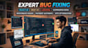 fix bugs in react, nextjs, and laravel applications