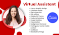 be your canva pro virtual assistant for graphics designs