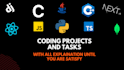 help you in python, java, cpp and js coding projects