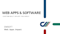 develop scalable custom robust web apps