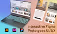 create figma prototype, wireframe, and dashboard designs