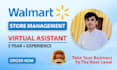 be your walmart virtual assistant,walmart dropshipping,walmart private label,wfs