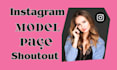 give a shoutout on my instagram USA model page