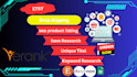 upload top selling products on your etsy drop shipping shop