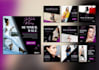 provide premium editable canva templates design service