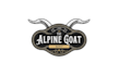 rustic chic alpine themed farm brewery logo