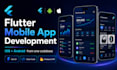 develop flutter mobile app for android and ios