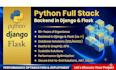 build python django flask backend and rest API