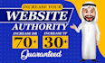 increase your majestic trust flow up to 40 plus