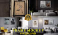 create frame mockup for your artwork or image