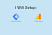 setup gtm and google analytics