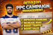 be your amazon ads expert, ppc ads expert for perfect amazon sponsored ads