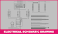redraw electrical drawing and single line diagram in autocad