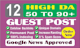 create guest post high da, dofollow backlinks ,guest posting