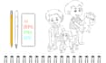 create awesome coloring book page for children