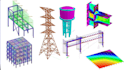 design and analyze steel rcc timber structure on staad pro connect edition
