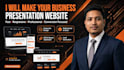 make your business presentation website