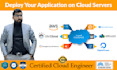 deploy your website on  AWS, azure, google cloud and digital ocean