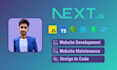 create a scalable full stack application using next js