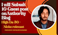 submit guest post tech guest post seo guest post on quality blog