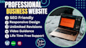 design and develop a professional business website