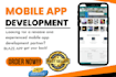 do android and ios mobile app development using flutter react native flutterflow