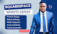 create squarespace website design, squarespace website redesign, squarespace