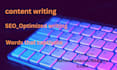 do creative writing, blog posts, and SEO content writing