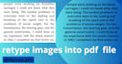 translate images into pdf file