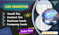 scrape b2b lead generation and contact list building