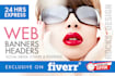 design eye catching web banner