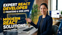be your frontend react developer