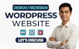 design and develop a professional wordpress website and blog