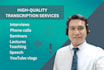 transcribe audio and video in english tagalog cebuano