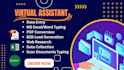 do data entry, data mining, web scraping, and web research