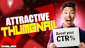 design attractive youtube thumbnail