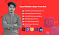your front end web developer using HTML, CSS, bootstrap, javascript
