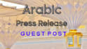 post an arabic guest post press release article PR on arabic news site