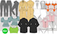 create flat sketch and tech pack for clothing design