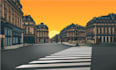 draw a building, landscape into amazing illustration