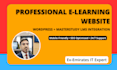 create a professional wordpress e learning website with masterstudy lms
