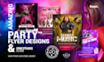 do amazing party flyers and onlyfans banner