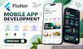 develop flutter ui mobile app development, flutter developer