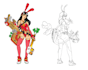 draw your oc character design