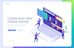 develop an offline,online survey, questionnaire, feedback, poll, quiz