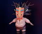 create low poly stylized 3d models and props for game developers