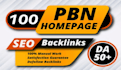 permenant dofollow homepage SEO backlinks da 50 plus