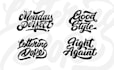 design a unique hand lettering logo
