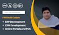 build custom erp and CRM for you