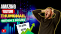 design custom youtube thumbnails in 12hrs